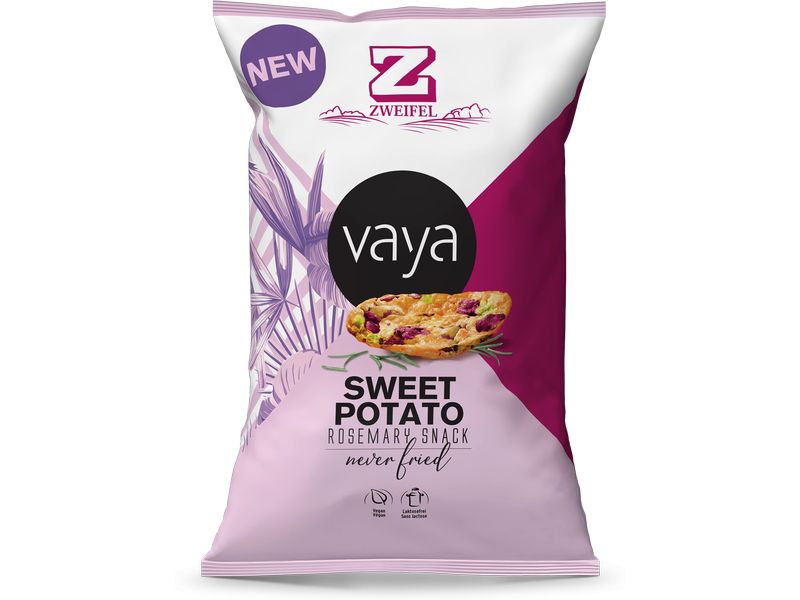 Zweifel Chips Vaya Sweet Potato Rosemary 75 g Chips mit 20% Süsskartoffel Anteil