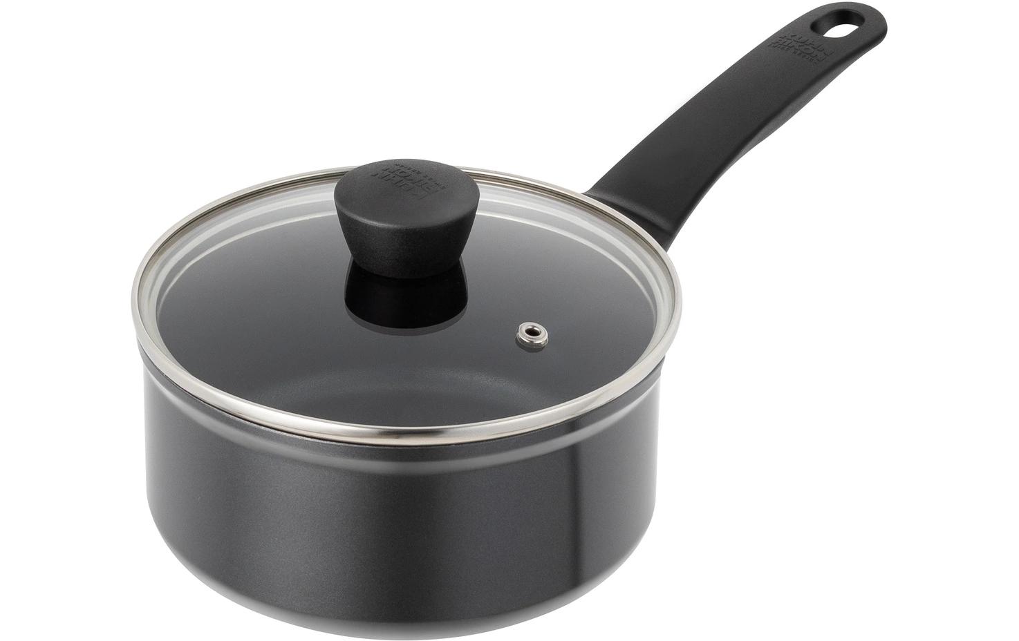 Stieltopf Easy Induktion 16 cm, 1.5 LStielkasserolle mit Glasdeckel