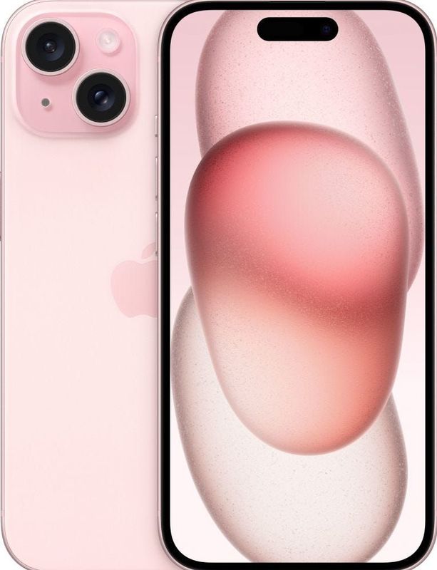 Apple - iPhone 15 - Mobiele Telefoon 128 GB Roze
