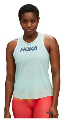Débardeur Hoka Airolite Run Bleu Femme
