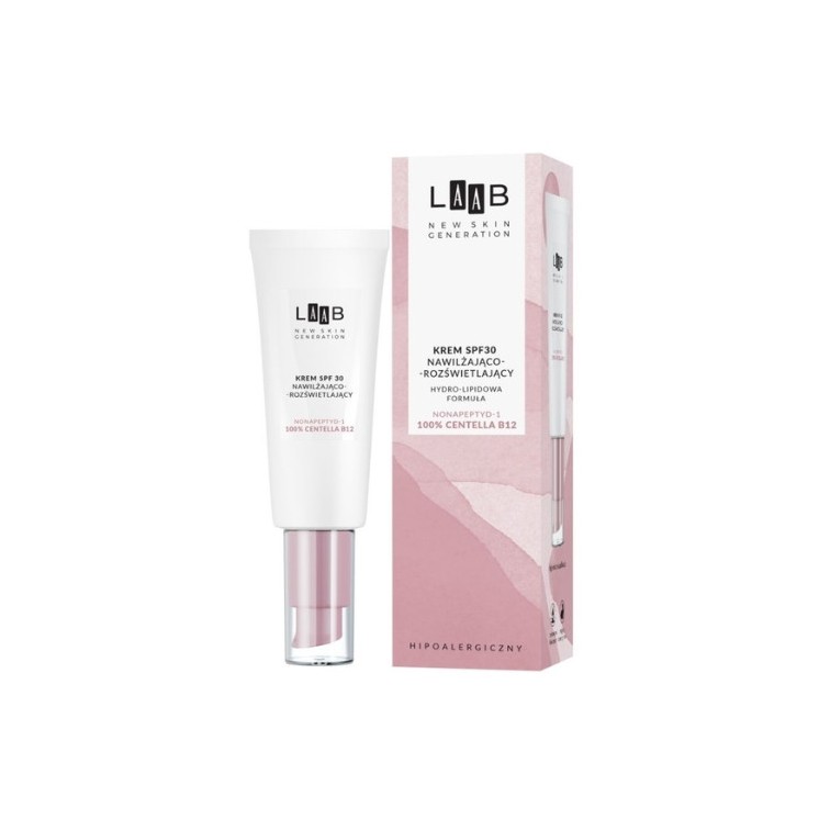 AA Laab hydraterende en verhelderende gezichtscrème SPF30 50 ml
