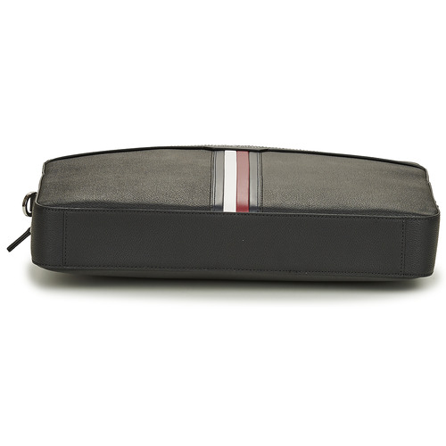 Tommy Hilfiger - TH COATED CANVAS COMPUTER BAG - Noir