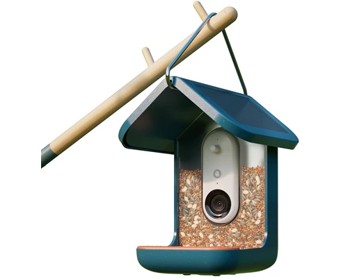 Birdbuddy Smart bird feeder w/ solar roof - Blue