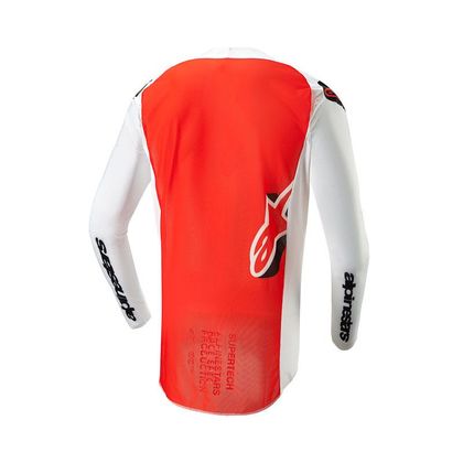 Maillot cross Alpinestars SUPERTECH - WARD 2023 - Blanc / Orange