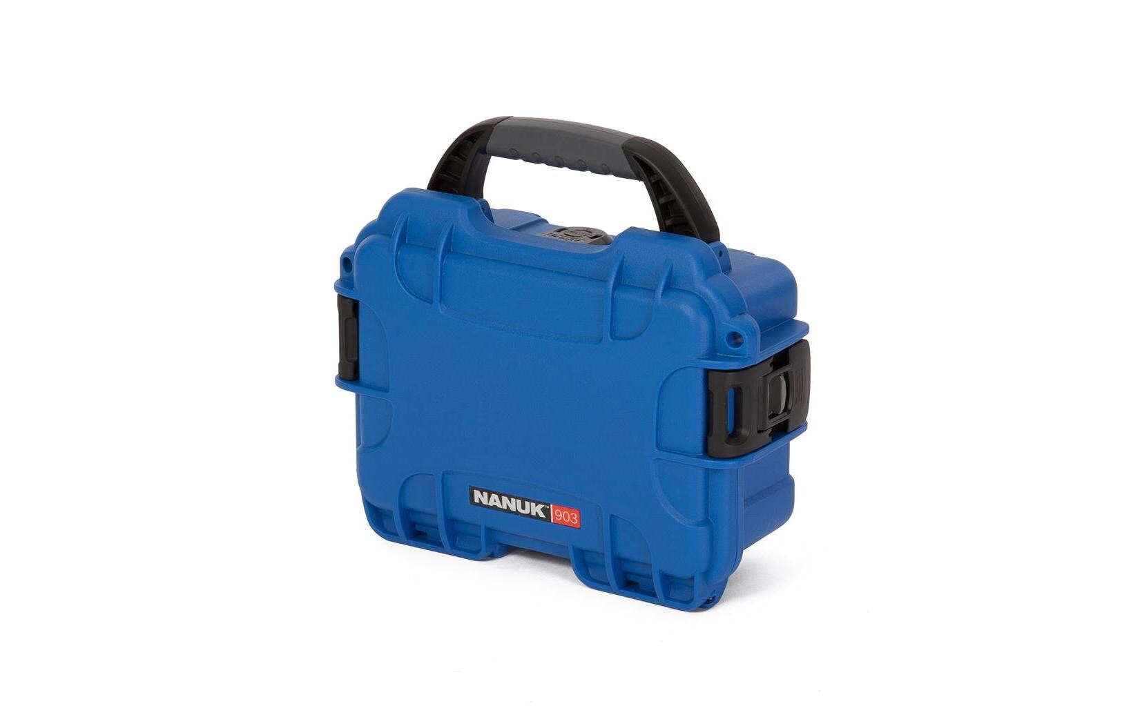 Koffer 903 Blau - leerLeichter, wasserdichter und robuster Hartschalenkoffer