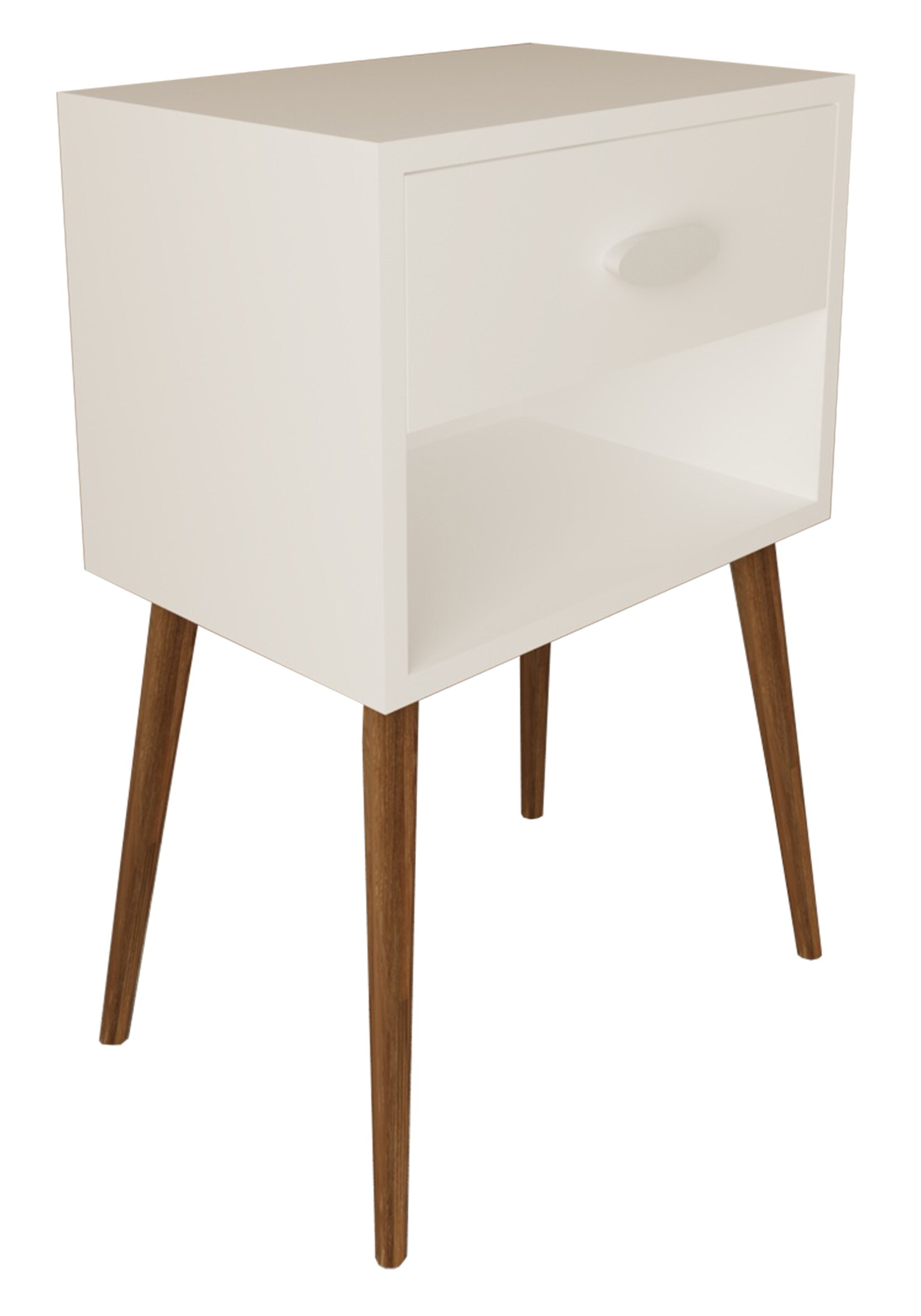 VCM Nachtschrank Beistelltisch Schublade Konsole Boxspring Nachttisch Singol XL