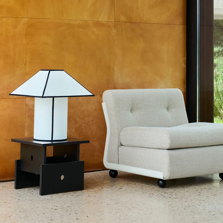 HAY - Wood Box Couchtisch, schwarz