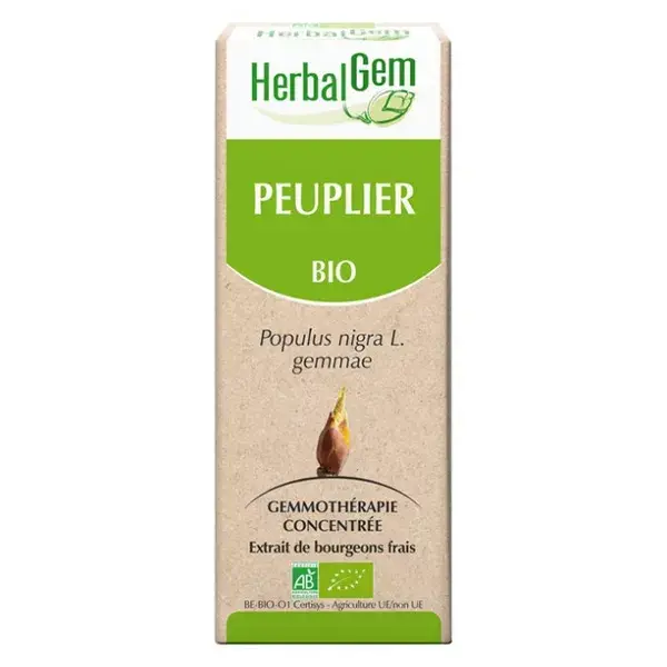 Herbalgem Macérat Concentré Peuplier Bio 30ml