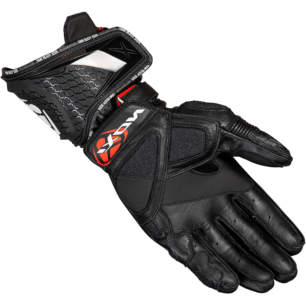 Ixon - Gants RS Replica Noir / Blanc / Rouge