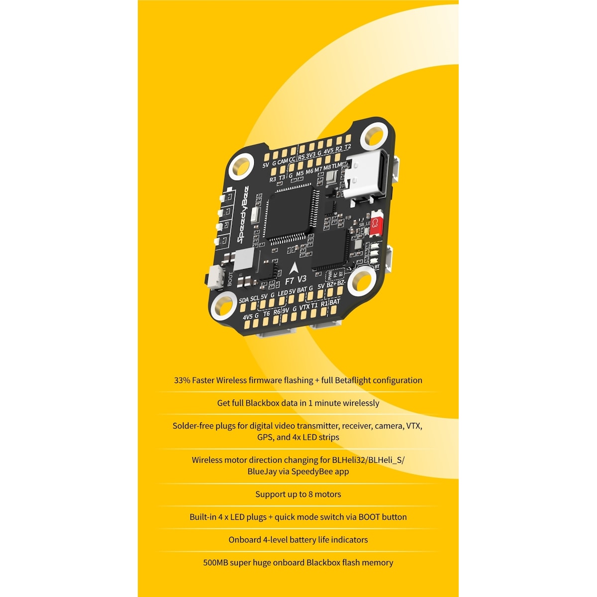 SpeedyBee FC F7 V3 3-6S