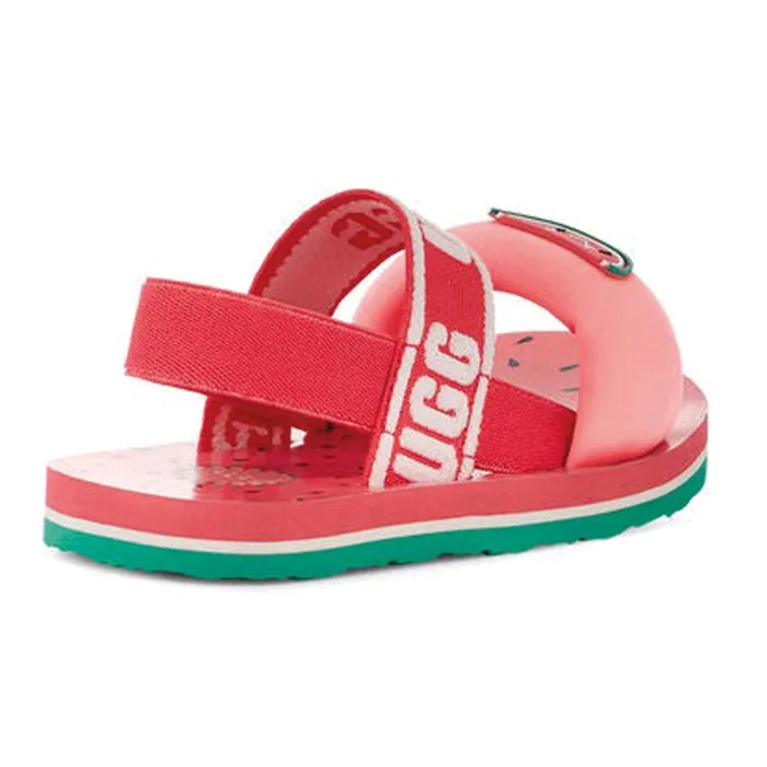 UGG Zuma Sling Slide Watermelon Stuffie Sandalen Junior