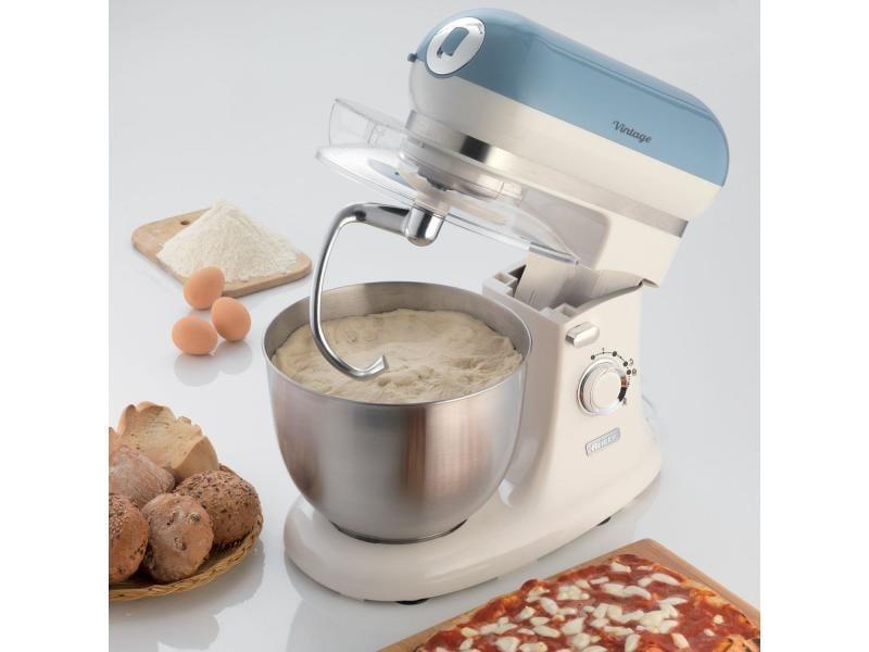 Ariete Küchenmaschine Vintage Hellblau 2400 W-Küchenmaschine