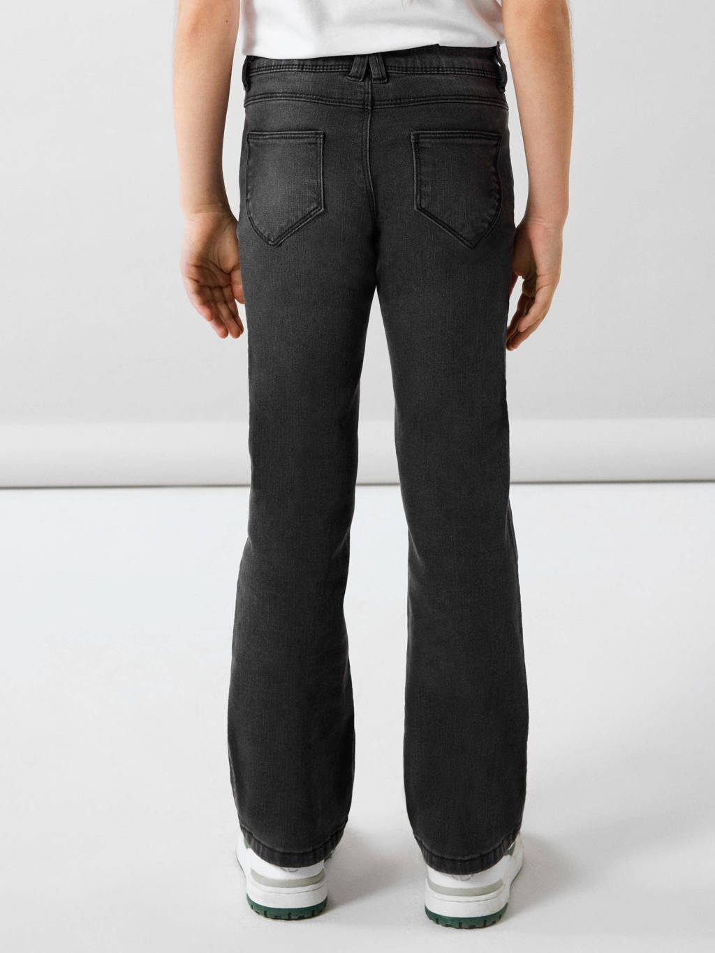 NAME IT bootcut fit jeans NKFPOLLY black denim