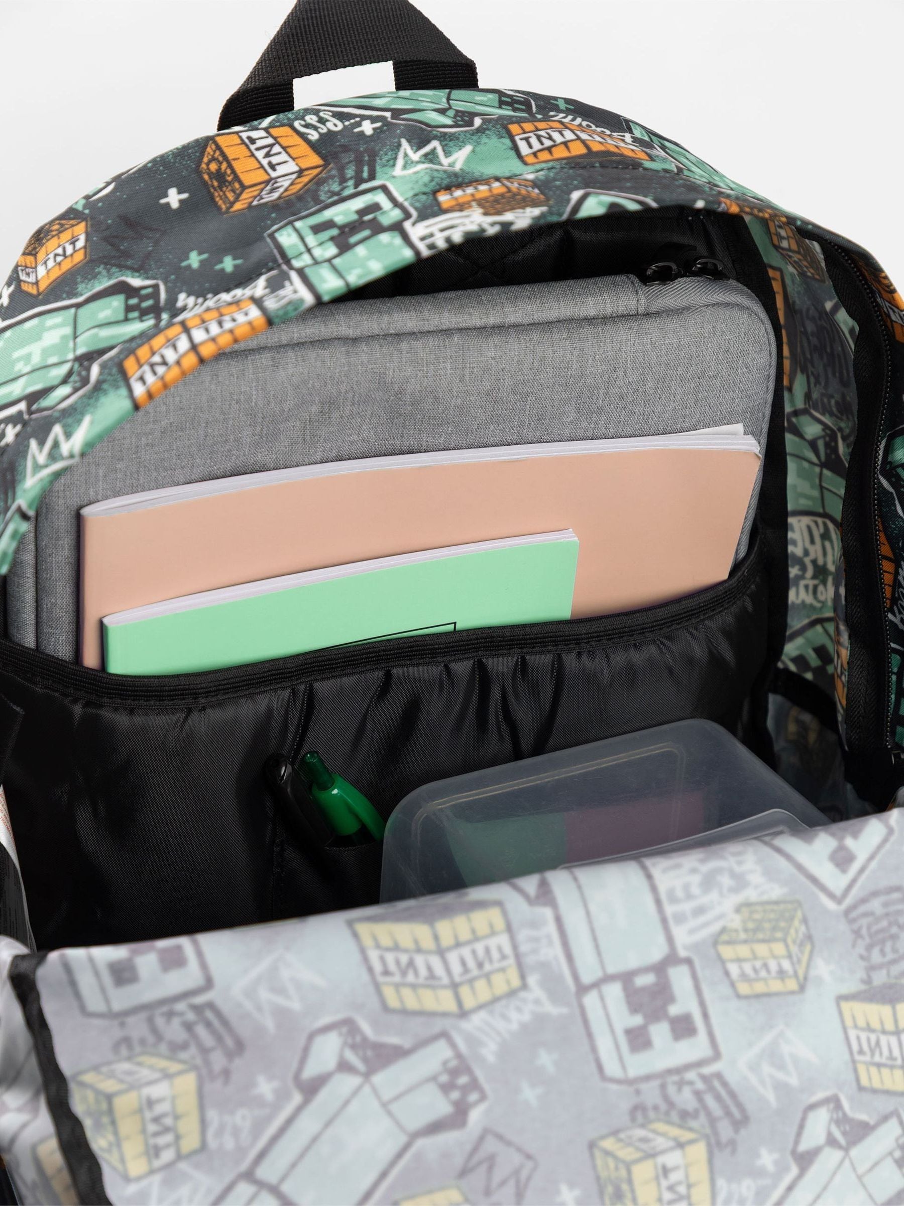 Vanilla Underground Minecraft Unisex Kids Multicoloured Backpack