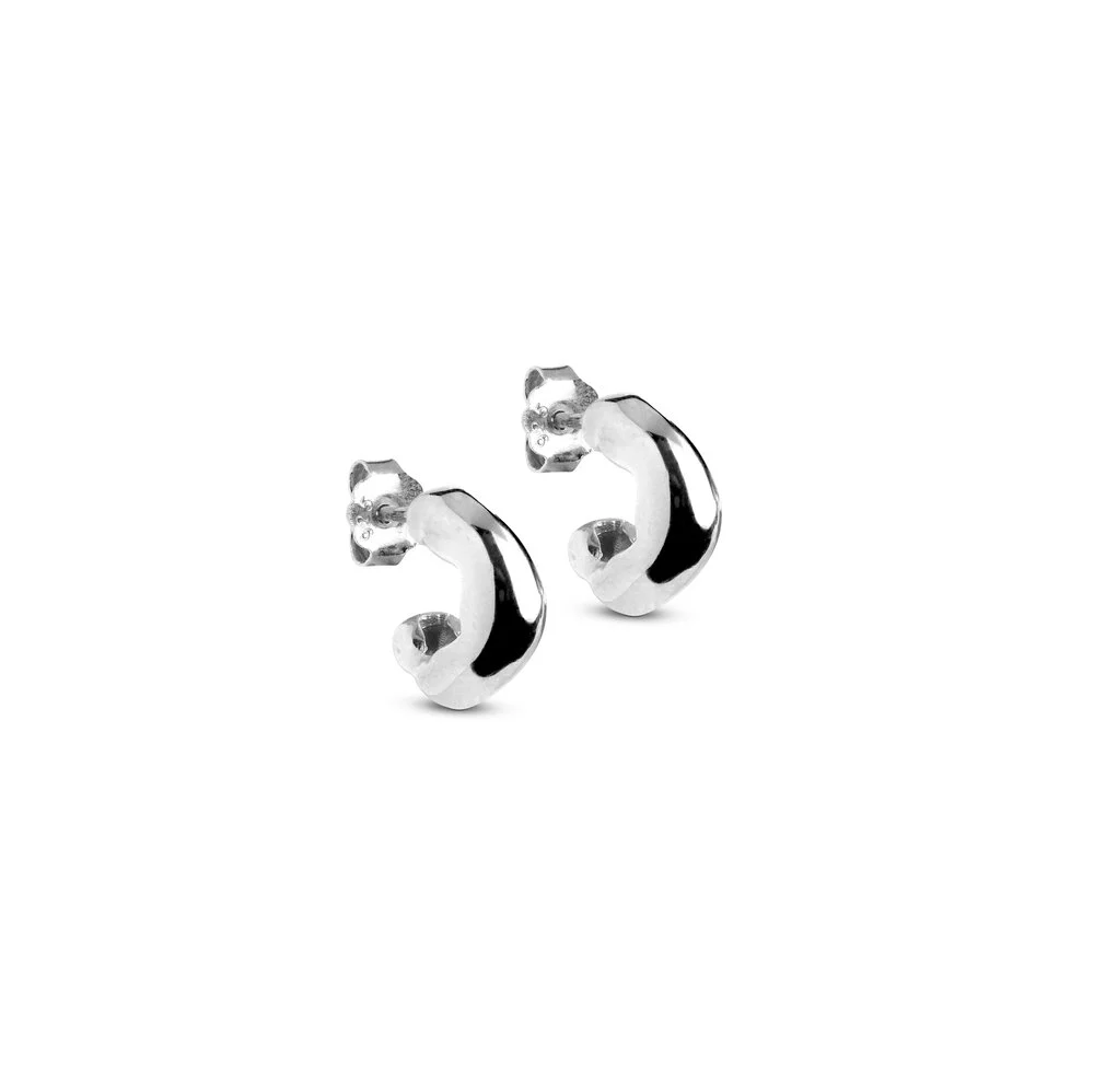 ENAMEL Copenhagen  Gianna Small hoops - sølv