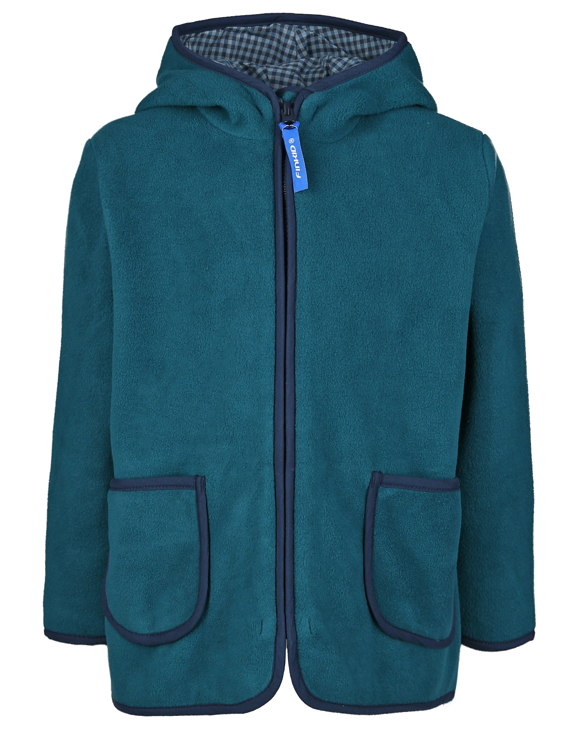 Fleecejacke TONTTU in deep teal/navy