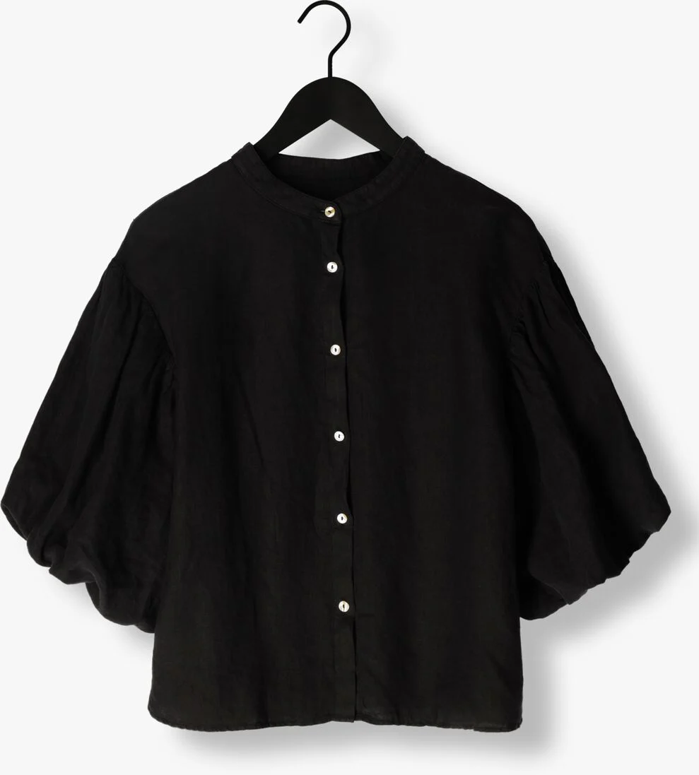 MR MOOD zwarte mr mood blouse mrs balon shirt