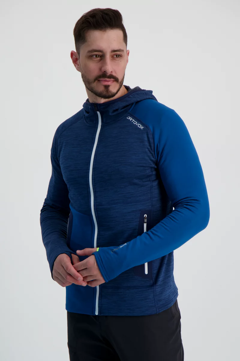 Ortovox Fleece Light Hoodie Herren Midlayer