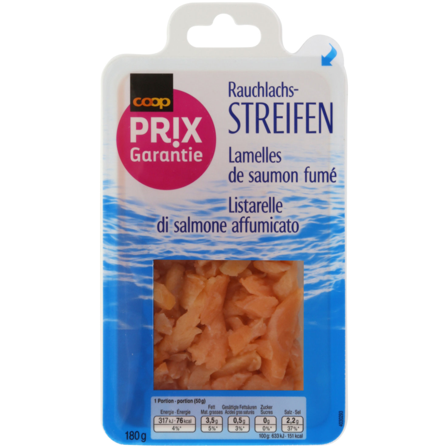 Prix Garantie Rauchlachsstreifen