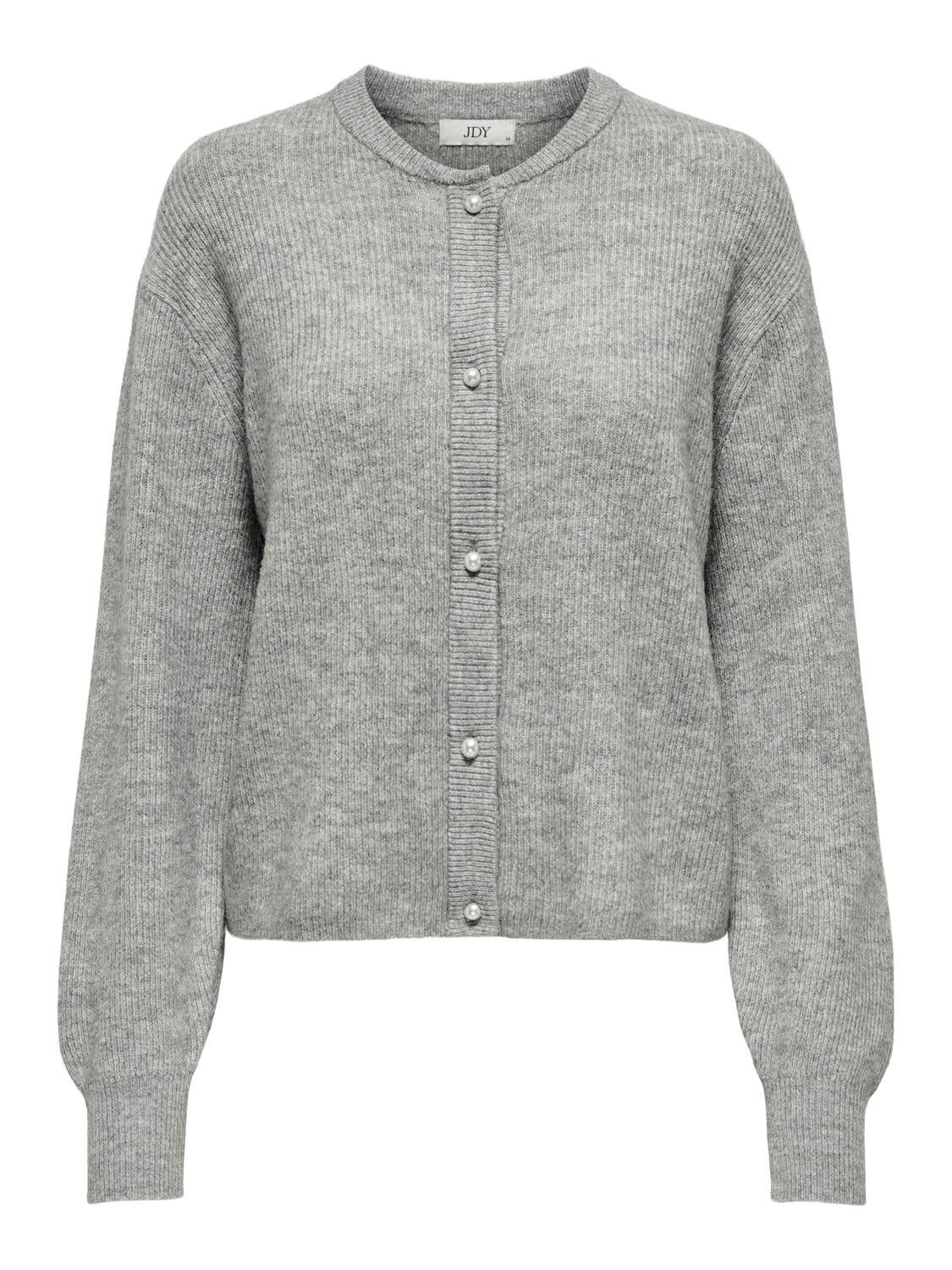 JDYLUMI Strickjacke Medium Grey Melange