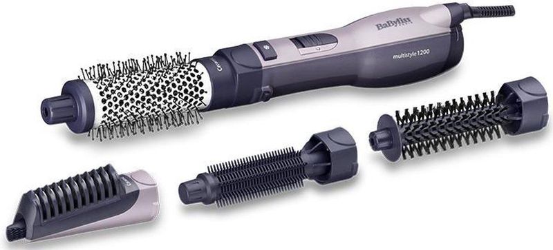 BaByliss 1200W Multistyle Föhnborstel AS121E - 3 temperatuurinstellingen - Anti-frizz