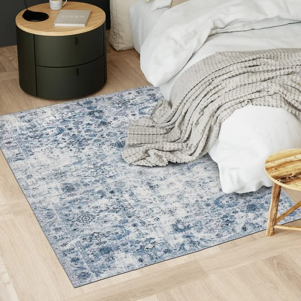 tectake® Vintage design vloerkleed Amara, laagpolig 120 x 170 cm
