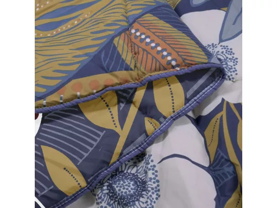 Couette imprimée La Florale - Chaude 350g/m2 - 140x200cm