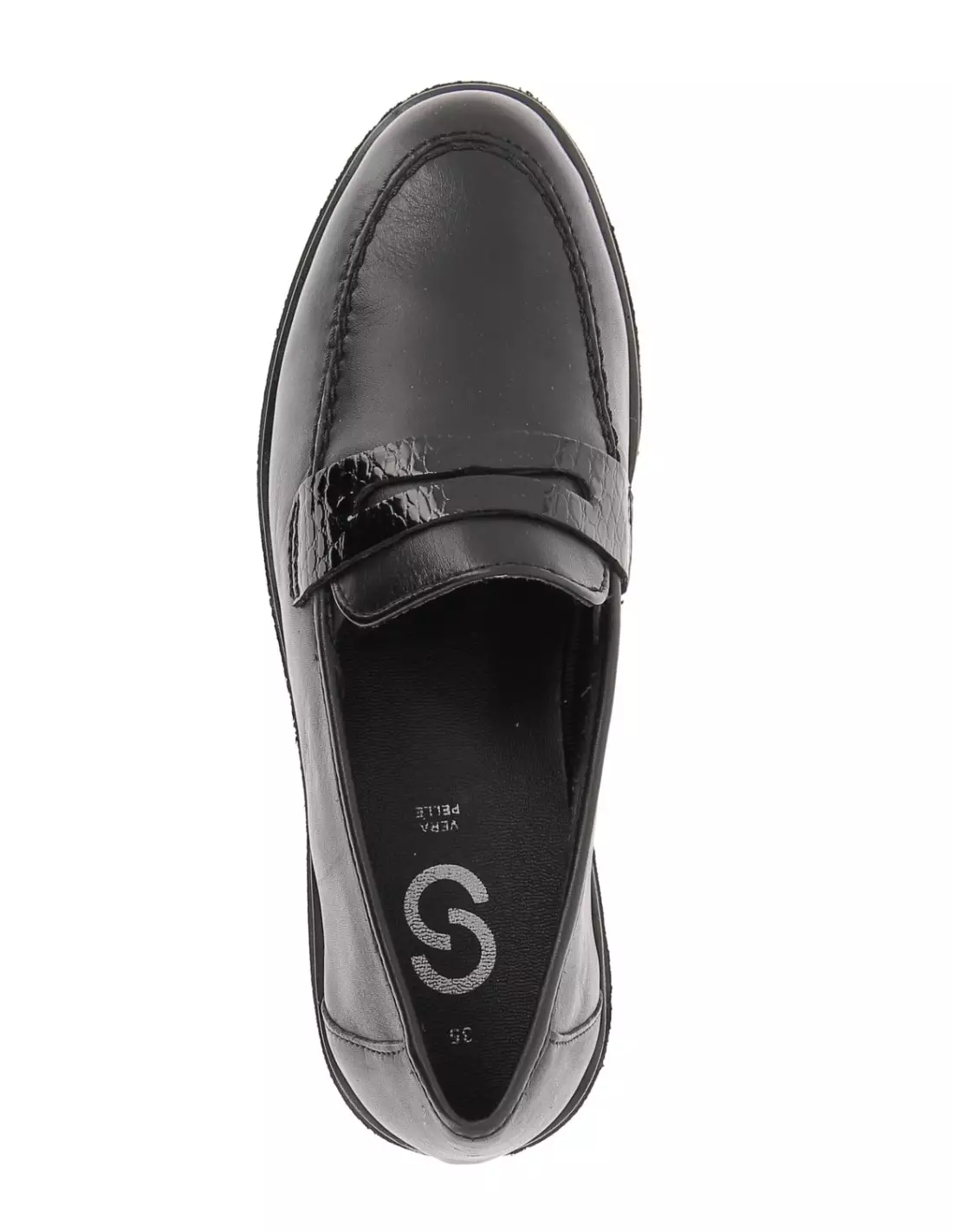 SHOELAB 20399 INES - Mocassins & bateaux Black