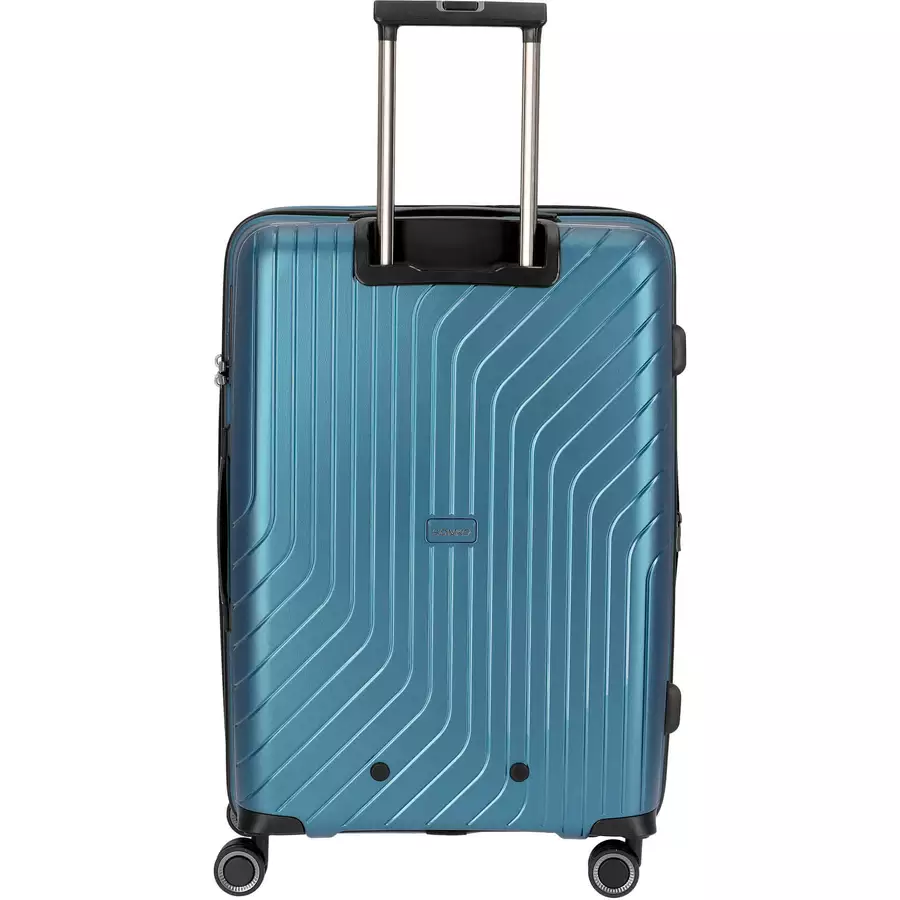 Somko Wave - 4-Rollen-Trolley M 67 cm erw. petrol
