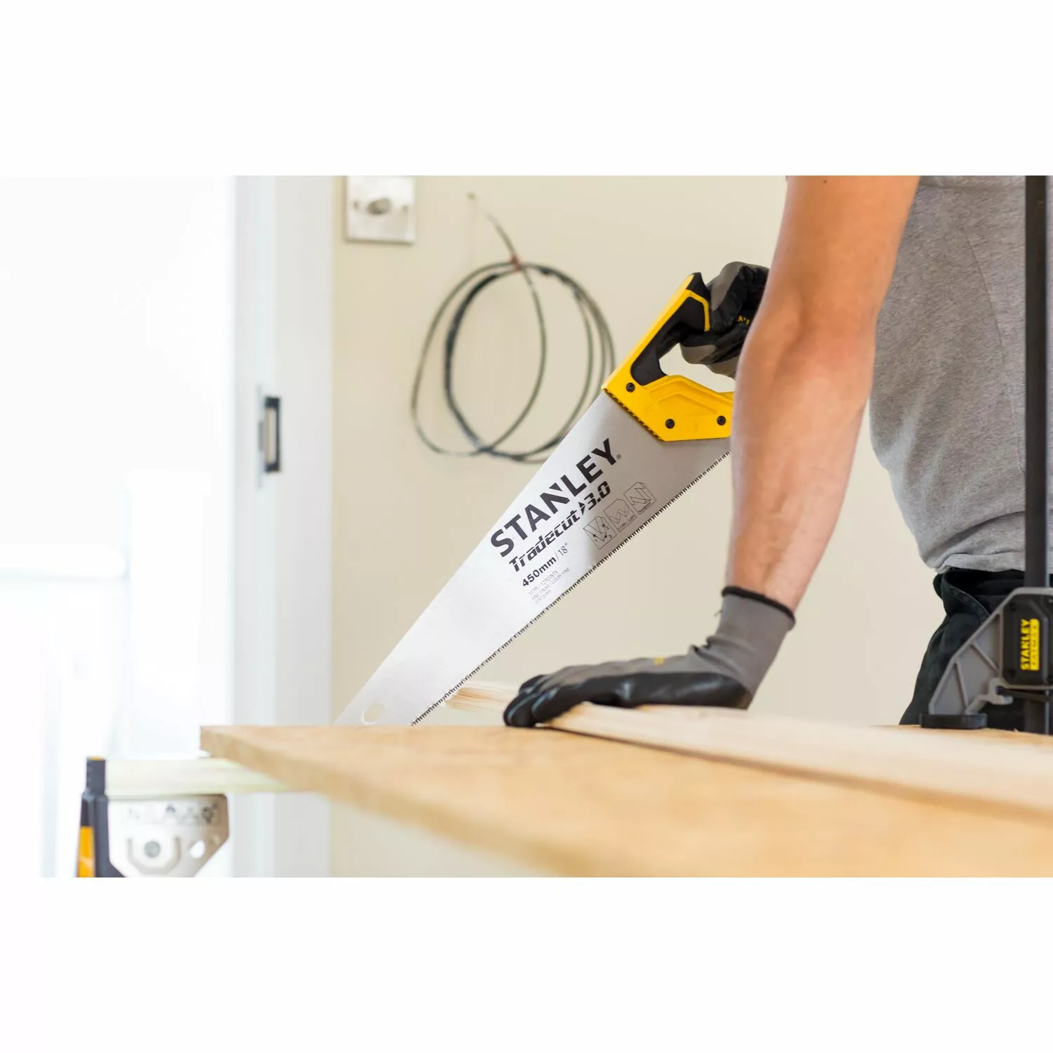 Stanley STHT20355-1 Houtzaag Tradecut Fijn - 450mm - 11 TPI