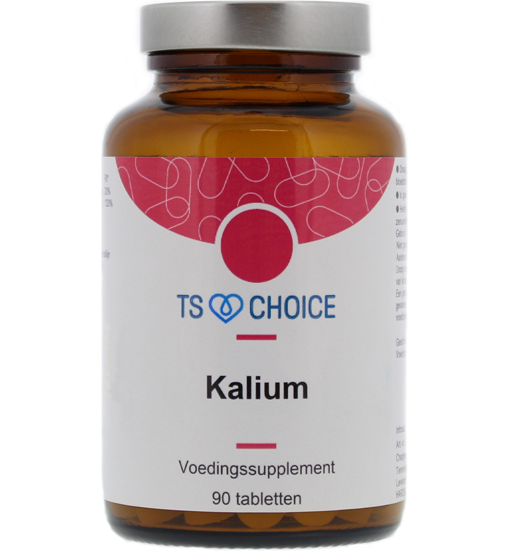 TS Choice Kalium 200 met Vitamine C (90 tabletten)