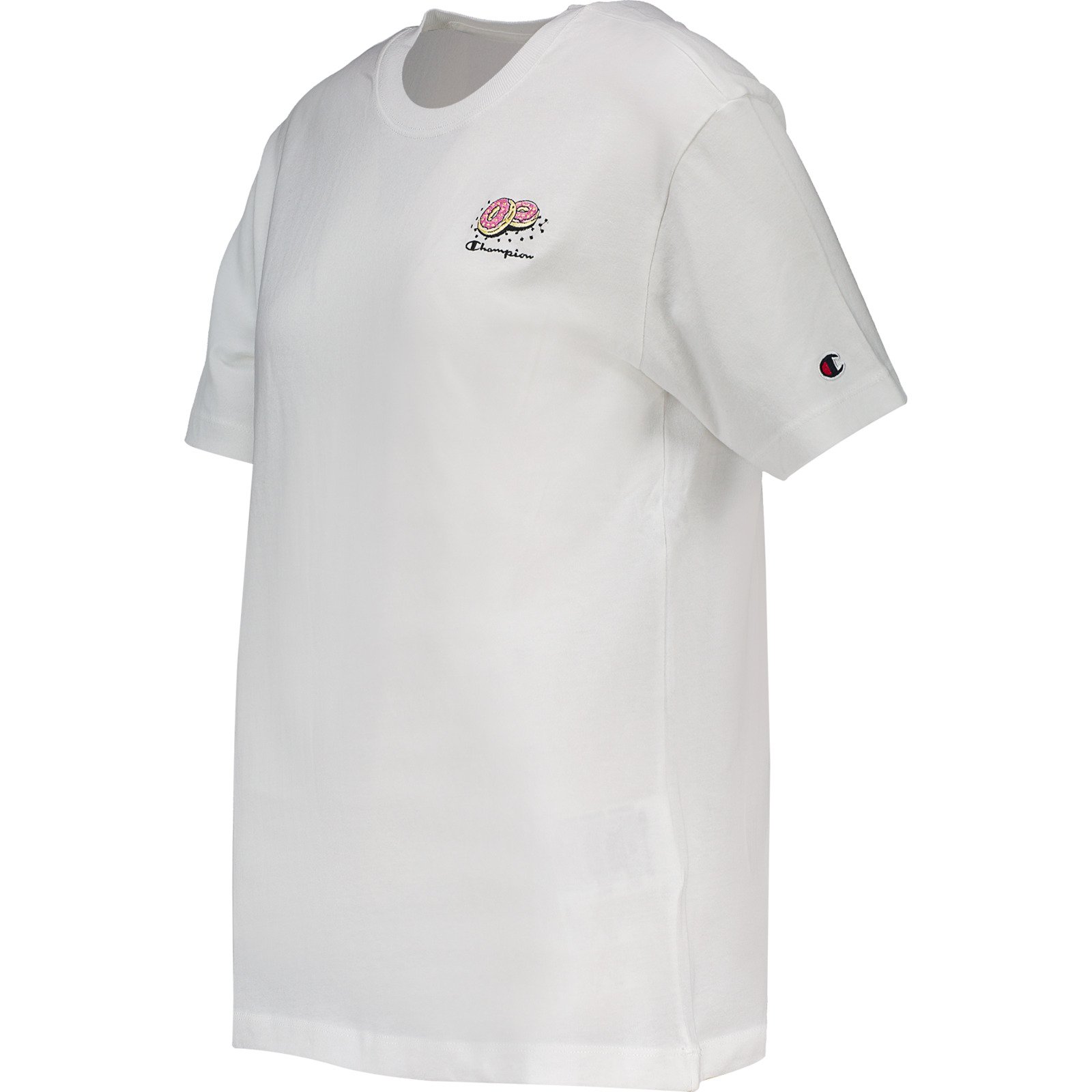 Champion Damen-T-Shirt Crewneck XS, offwhite
