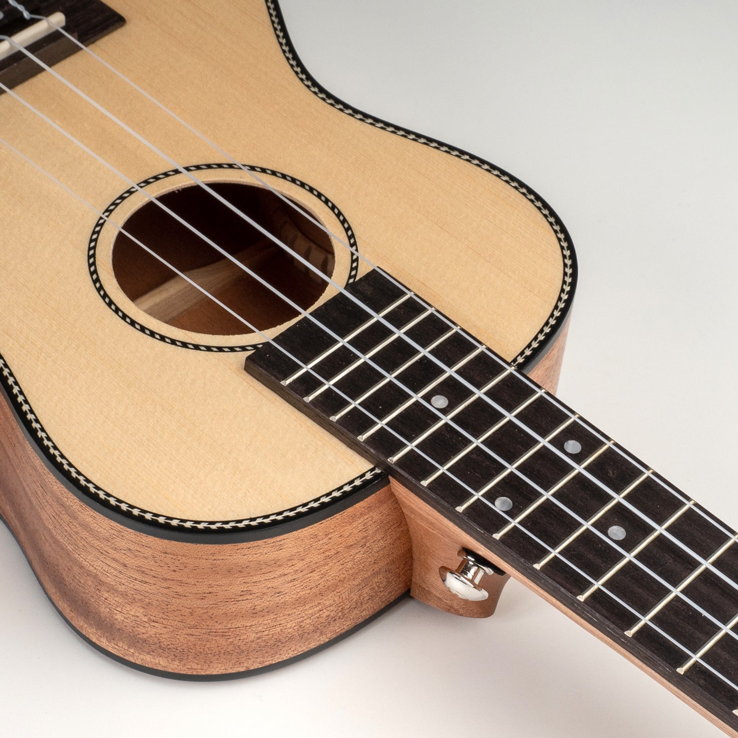 Cascha HH 2152 Mahogany concert ukelele starter set (4-talig)