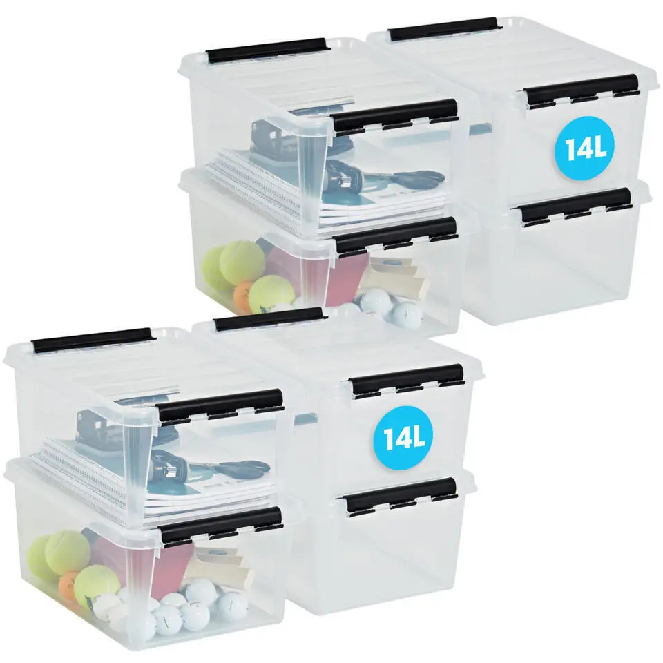SmartStore Stevige Opbergbox 31L Set van 6 - 50x39x26cm