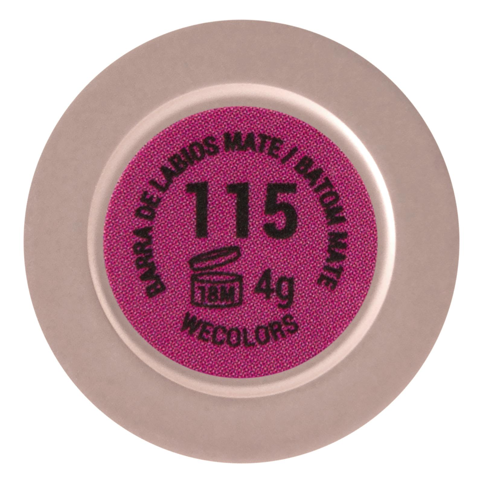 Rouge à lèvres mat Deliplus 115 rose intense
