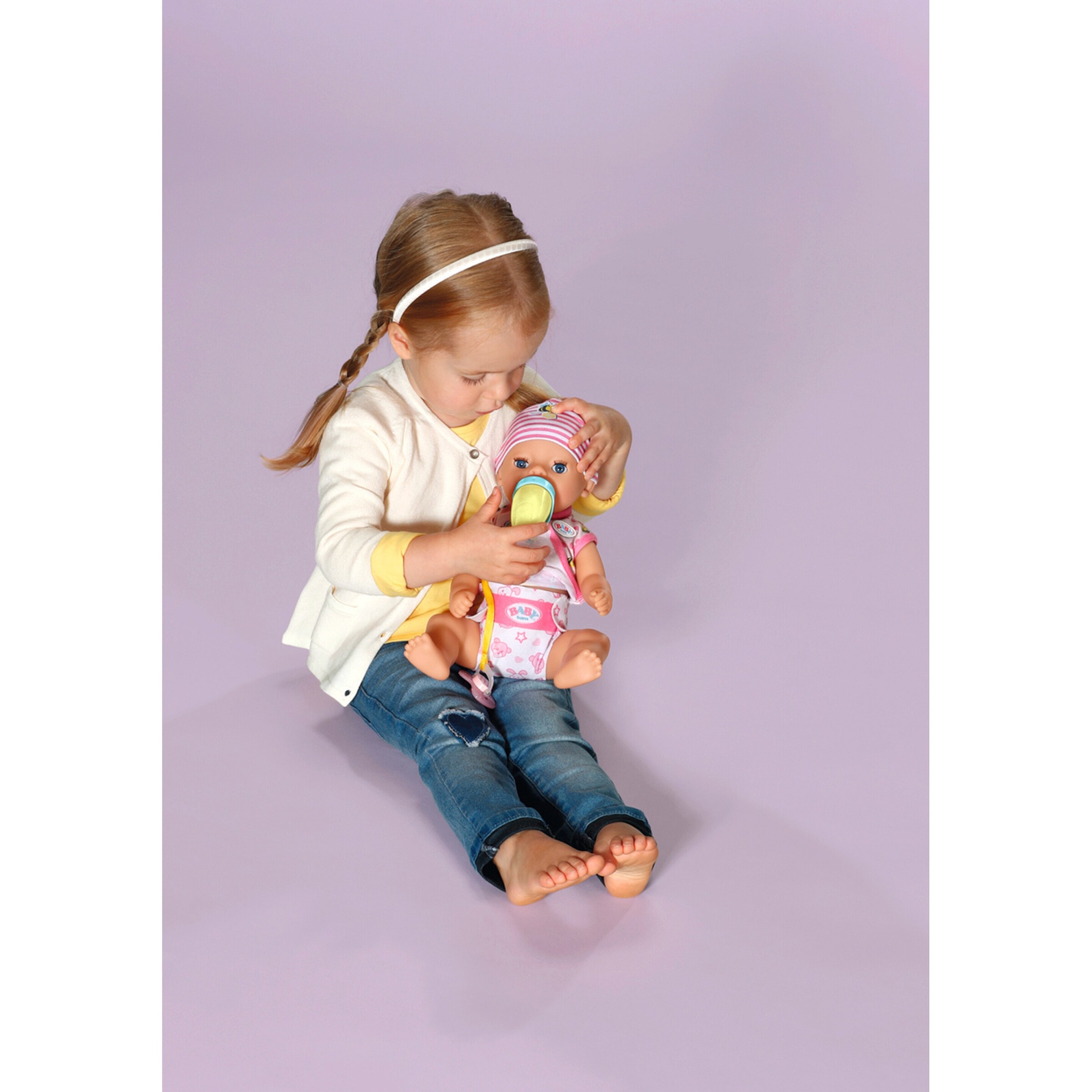 Zapf Creation - BABY BORN Puppe Little Baby Girl 36cm