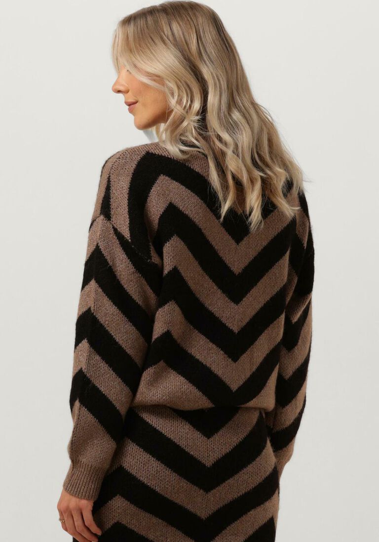 Y.A.S. bruine y.a.s. coltrui yaskavalli ls knit pullover