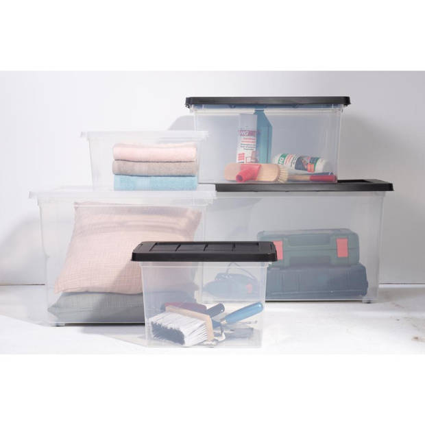 Blokker box - 45 L - transparant