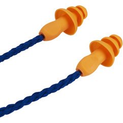 Bouchons antibruit 1271, avec cordelette, orange