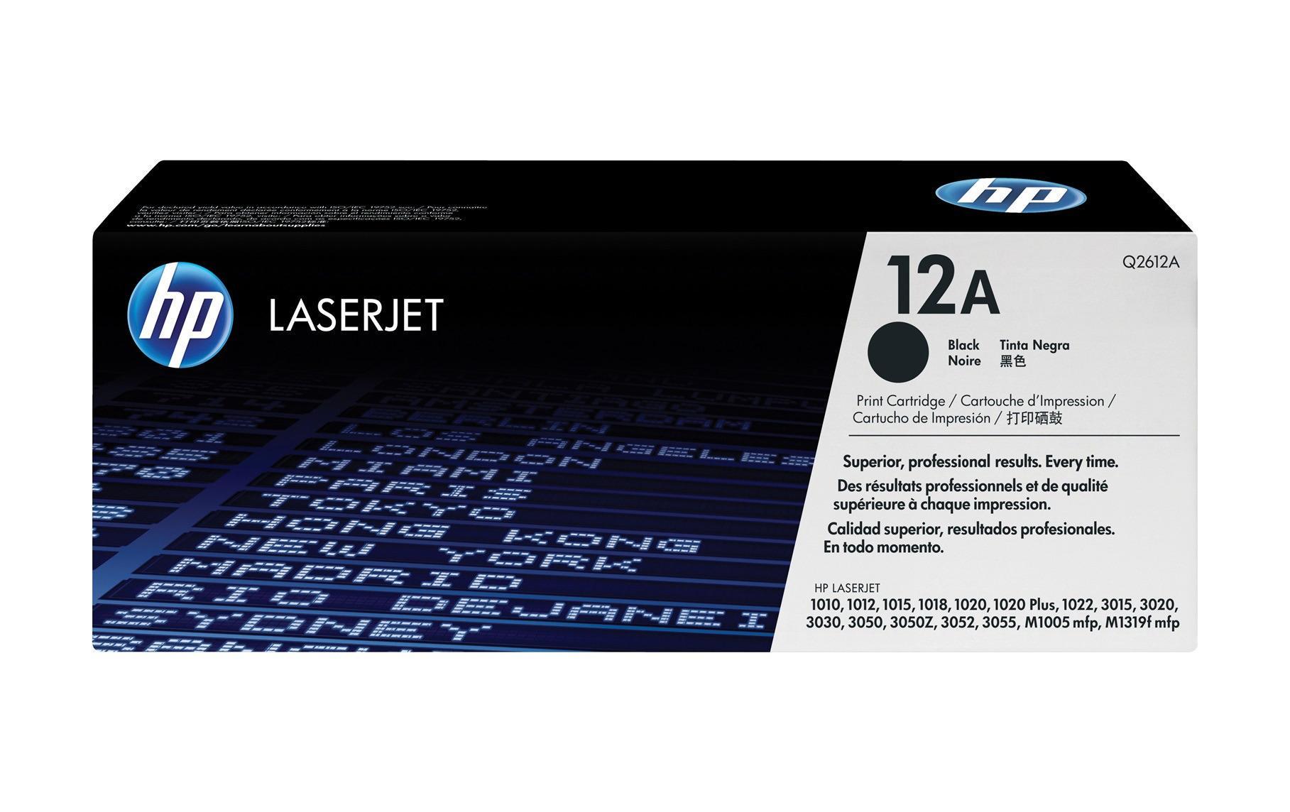Toner Nr. 12A (Q2612A) BlackTonerkartusche