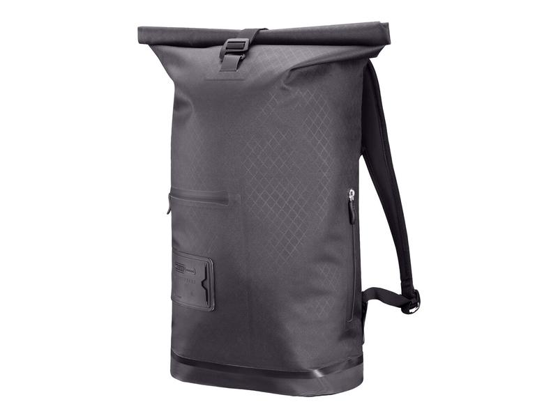 Ortlieb Duffle Bag Daypack Metrosphere 21 l, Black embossed Daypack für den Traveller