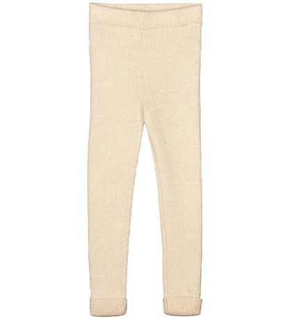 Fliink Leggings - Strick - Benna Rib - Sandshell