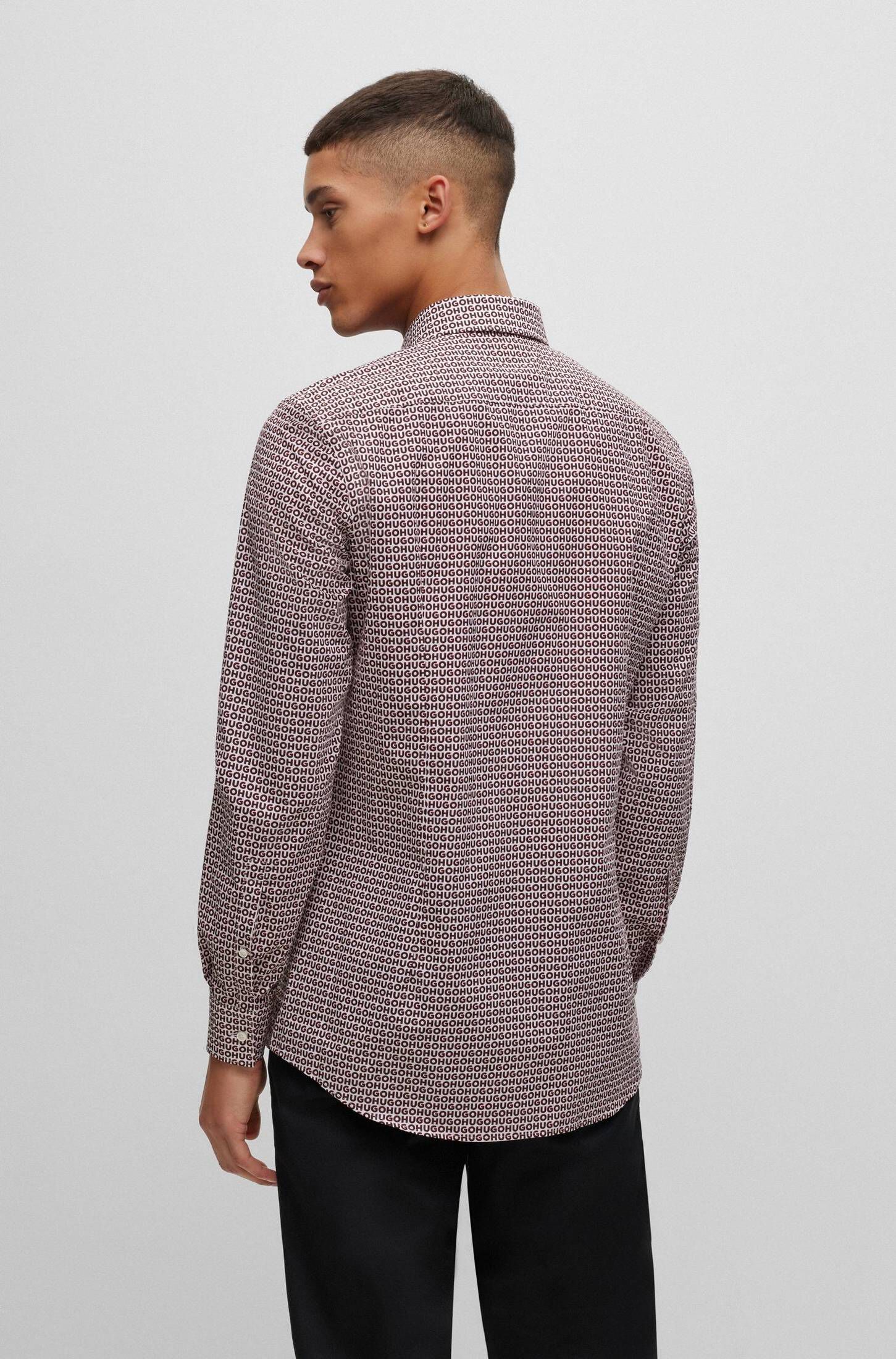 HUGO| Herren Hemd KENNO Slim FIt
