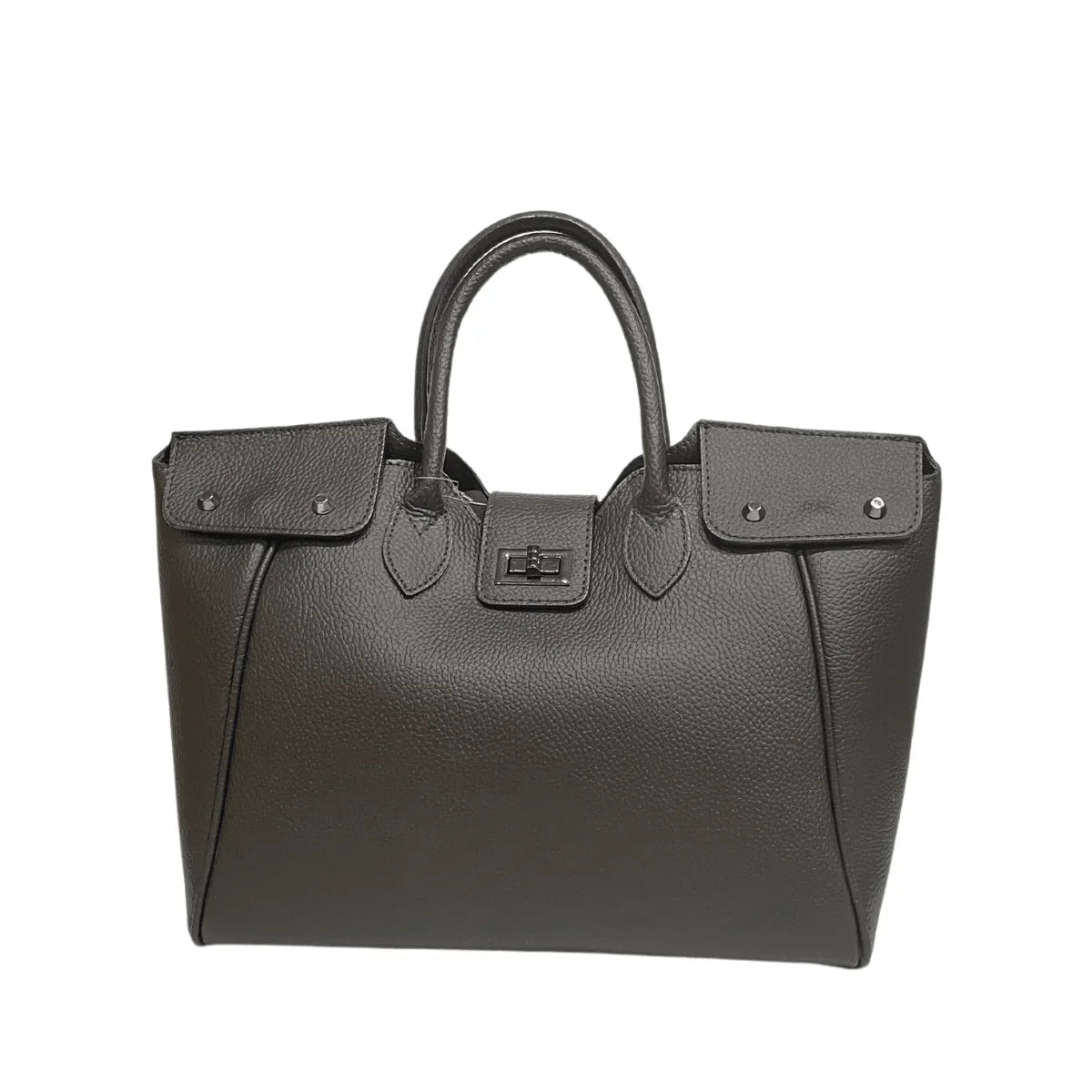 Handtas Van leer Met Magneet afsluiting