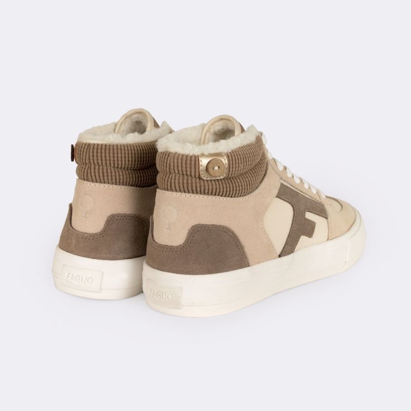 Walnut Mid Suede - Chaussures lifestyle femme