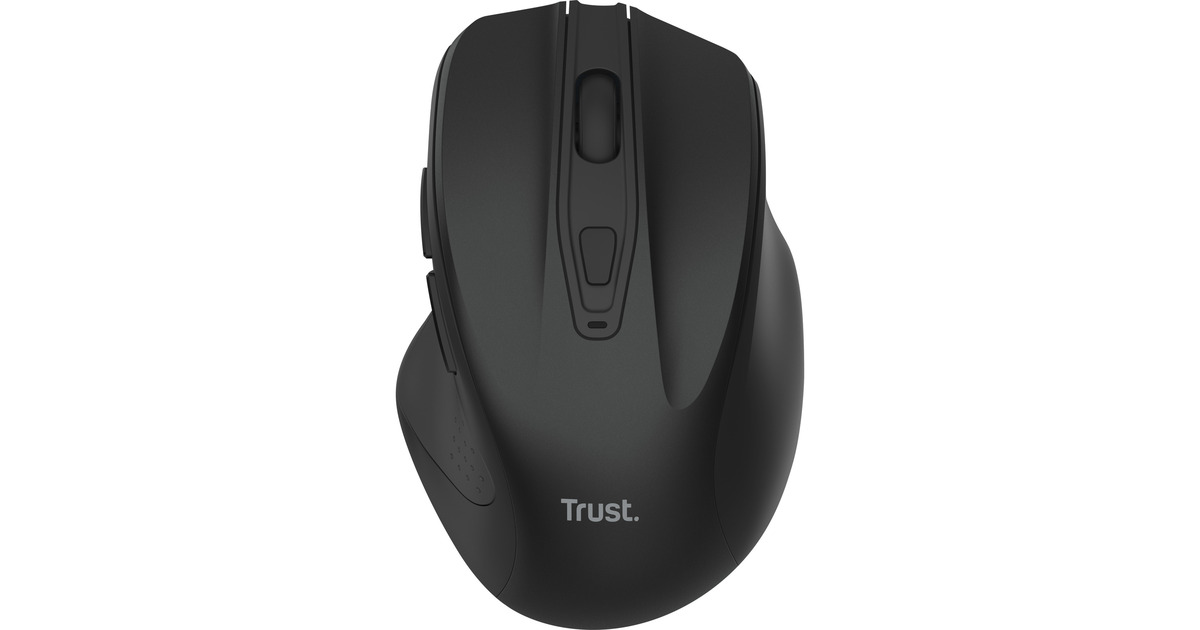 TrustNito Stille draadloze muis  (Zwart, 800 - 2.200 dpi)