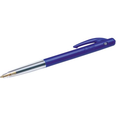 BIC M10 Clic - 2 Stylos à bille - bleu - 1 mm - rétractable