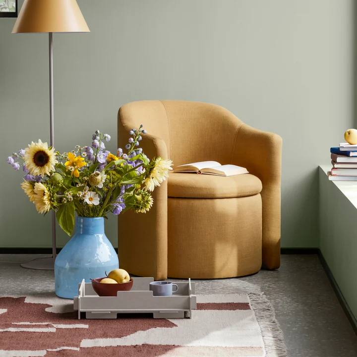 Broste Copenhagen - Stacie Tablett, 34 x 44 cm, braun