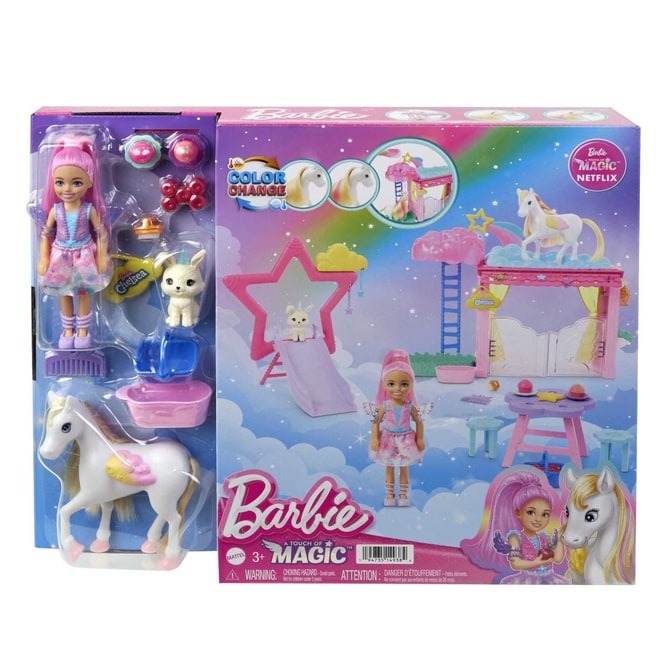 Barbie - Ein verborgener Zauber - Chelsea & Pegasus Spielset