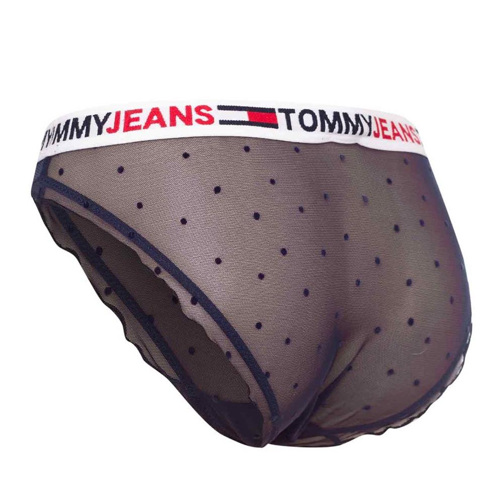 Tommy Hilfiger Culotte Noir Femme Tommy Jeans Thong Bottoms